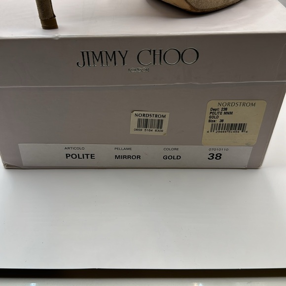 Jimmy Choo Polite Mirror Heels